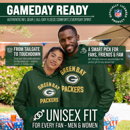 Green Bay Packers Team Fan Apparel NFL  Gameday Hoodie - Forest Green
