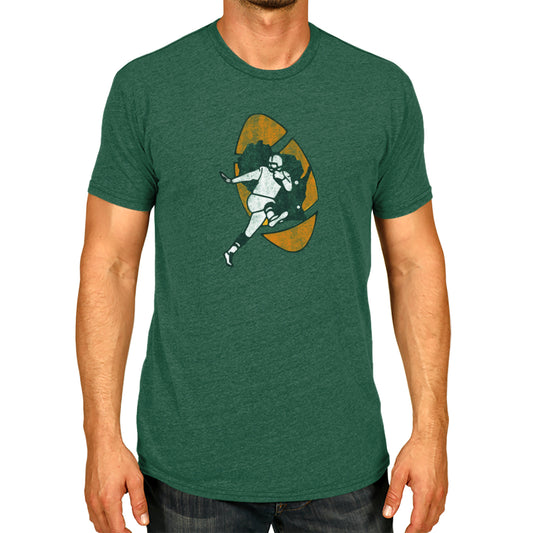 Green Bay Packers  NFL Throwback Tee - Green