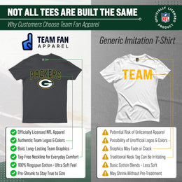 Green Bay Packers NFL Home Team Tee - Gray