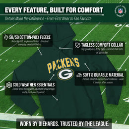 Green Bay Packers NFL Home Team Hoodie - Forest Green