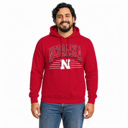 Nebraska Cornhuskers  Overtime Classics Fleece Hoodie Sweatshirt - Red