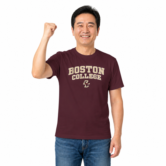 Boston College Eagles Gameday Cotton T-Shirt for Men and Women - Maroon