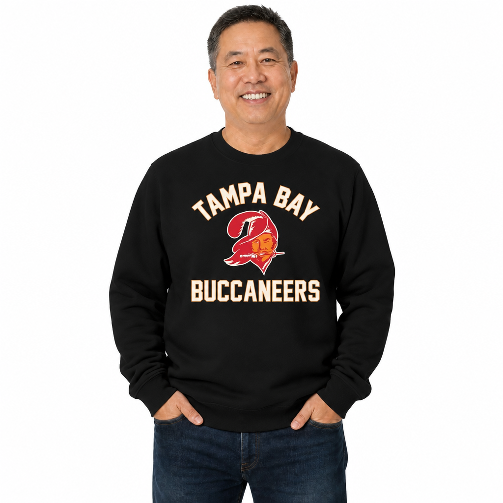 Tampa Bay Buccaneers Gameday Crewneck Sweatshirt - Black