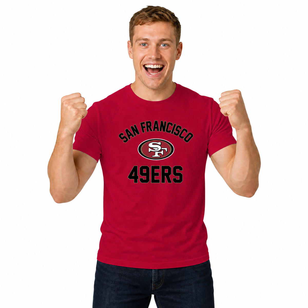 San Francisco 49ers NFL Gameday T-Shirt for Men and Women - Red