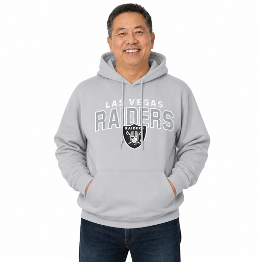 Las Vegas Raiders Starting Fresh Fleece Hoodie - Athletic Heather