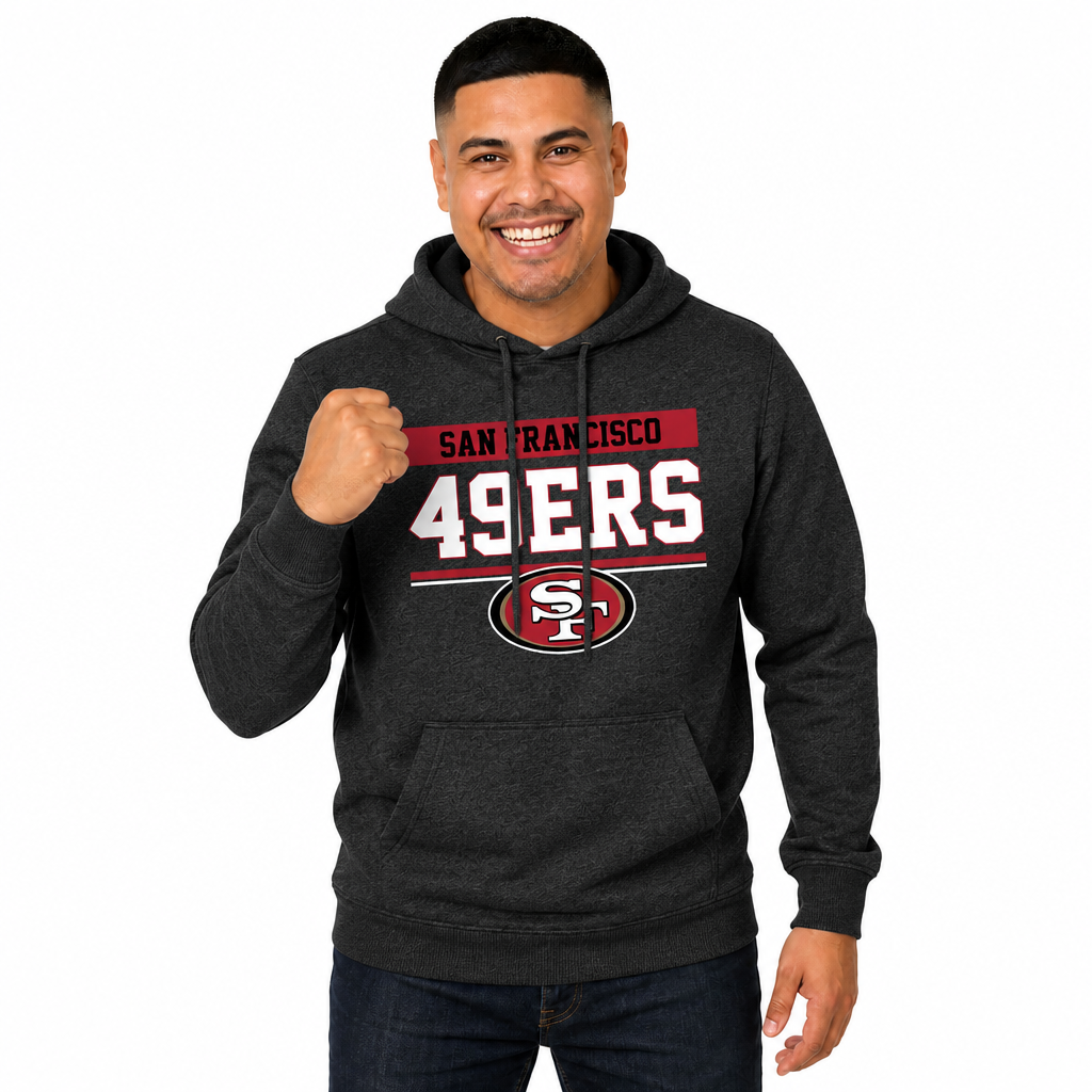 San Francisco 49ers Charcoal Gameday Hoodie - Charcoal