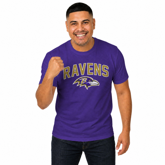 Baltimore Ravens NFL Licensed Home Team T-Shirt - Purple