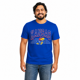 Kansas Jayhawks  NCAA Overtime Classics Unisex T-Shirt - Royal