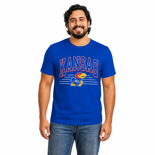 Kansas Jayhawks  NCAA Overtime Classics Unisex T-Shirt - Royal