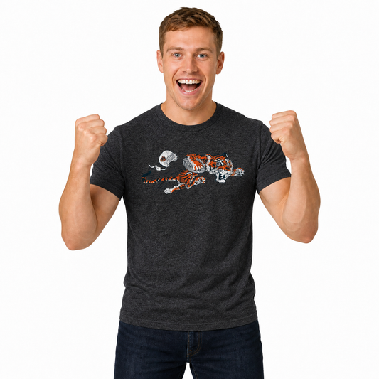 Cincinnati Bengals NFL Throwback Tee - Black