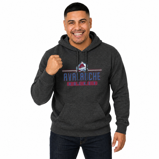 Colorado Avalanche Avalanche Hoodie Sweatshirt for Men and Women - Charcoal