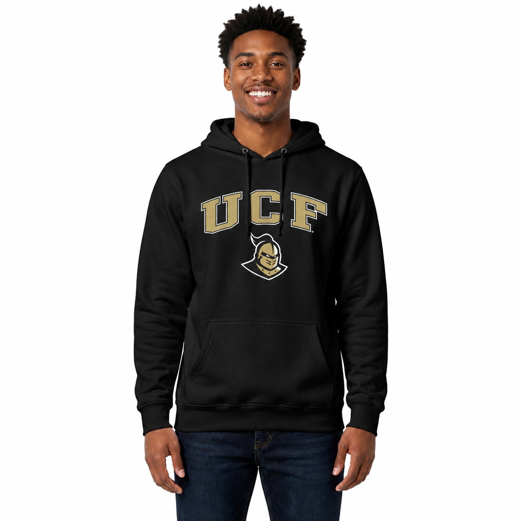Central Florida Knights Arch & Logo Gameday Hoodie - Black