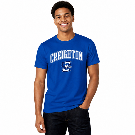 Creighton Bluejays NCAA Adult Gameday Cotton T-Shirt - Royal