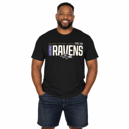 Baltimore Ravens  NFL Shirt Men Women Unisex Tag-Free Cotton Gameday Tee - Black