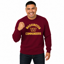 Washington Commanders  NFL Gameday Crewneck Sweatshirt - Maroon