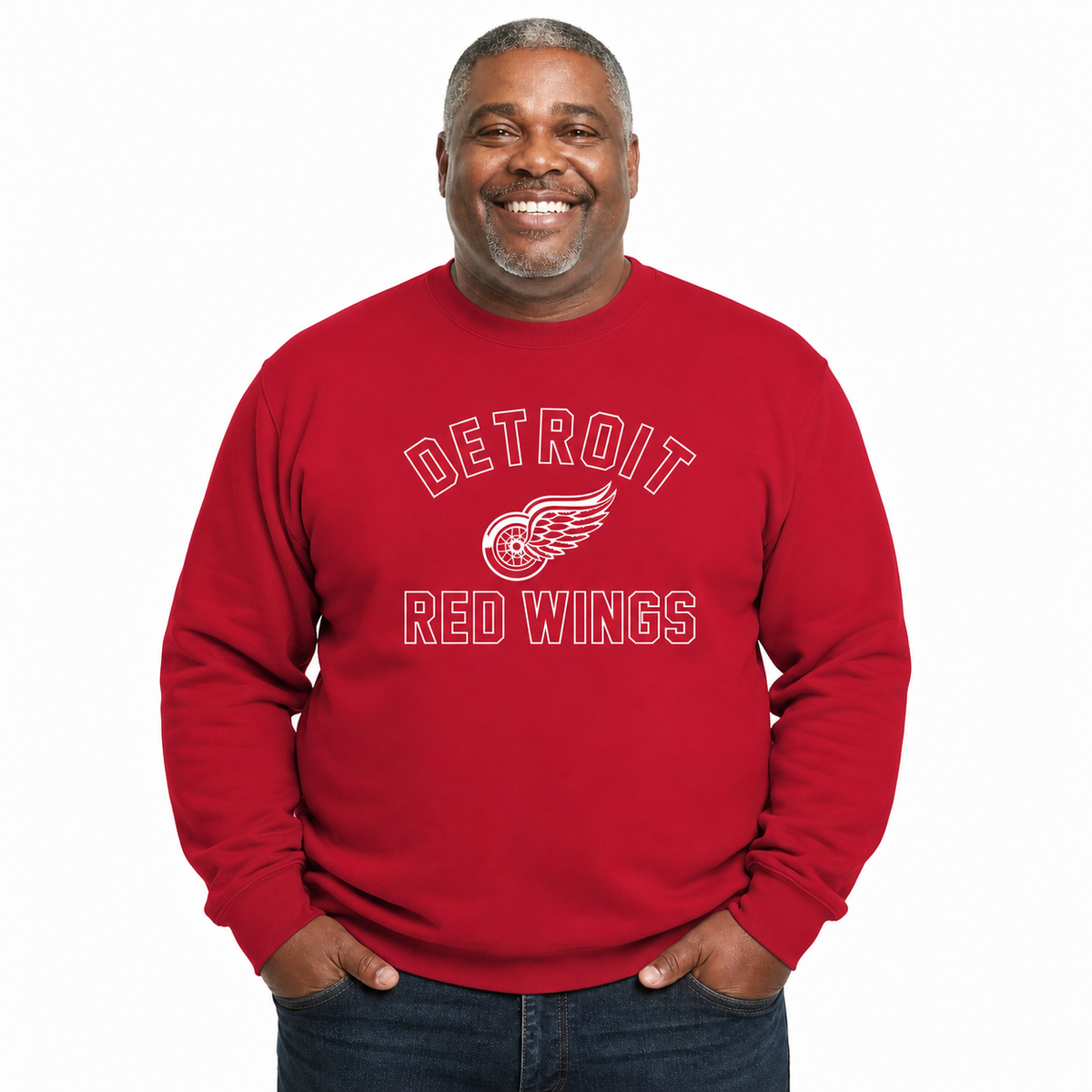 NFL Gameday Crewneck Sweatshirt, Cotton Fleece Pullover Men Women
