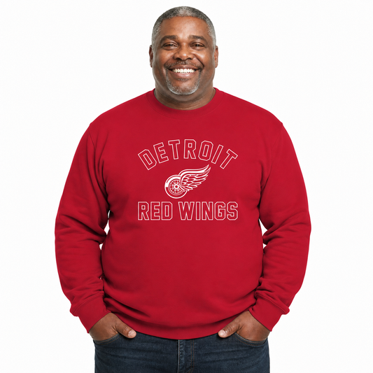 NFL Gameday Crewneck Sweatshirt, Cotton Fleece Pullover Men Women