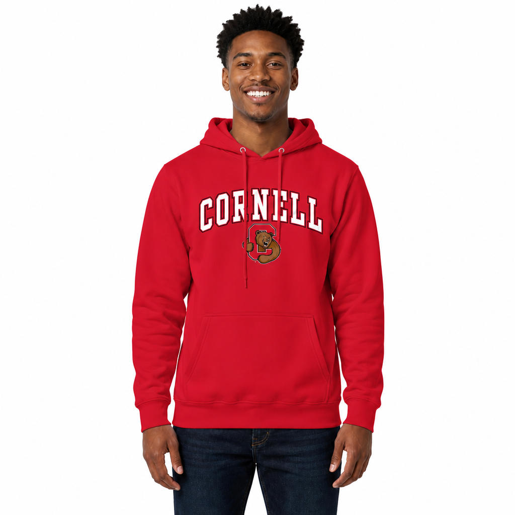 CORN Arch & Logo Gameday Hoodie - Red