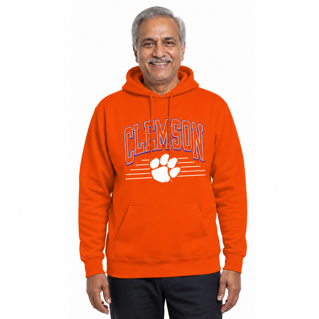 Clemson Tigers NCAA Overtime Classics Hoodie - Orange