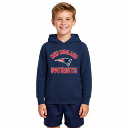 New England Patriots Youth Gameday Hoodie Sweatshirt - Navy