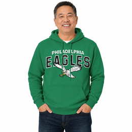 Philadelphia Eagles Starting Fresh Hoodie - Kelly Green