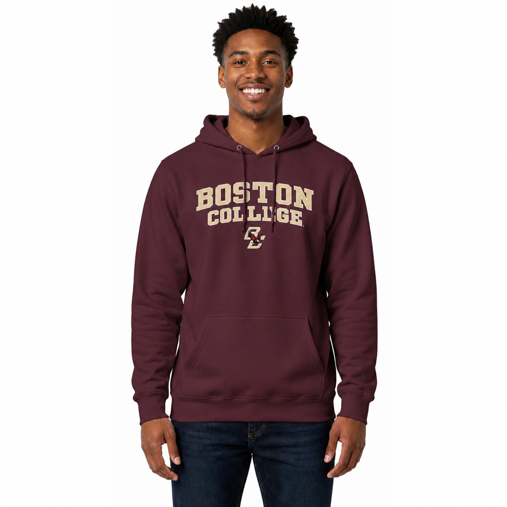 Boston College Eagles Arch & Logo Gameday Hoodie - Maroon