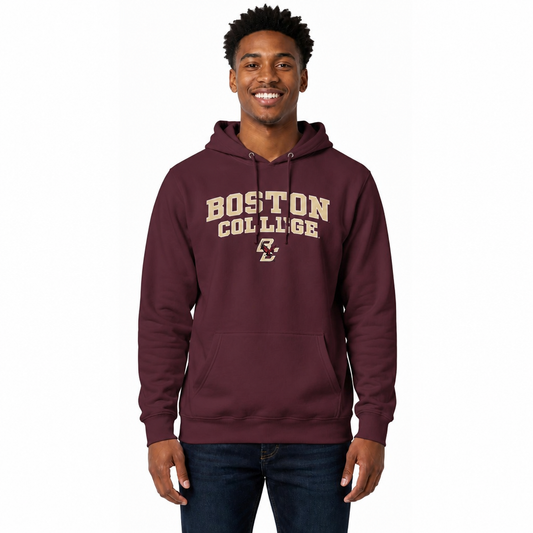 Boston College Eagles Arch & Logo Gameday Hoodie - Maroon