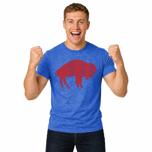 Buffalo Bills NFL Throwback Tee - Royal
