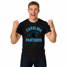 Carolina Panthers NFL Gameday T-Shirt for Men and Women - Black