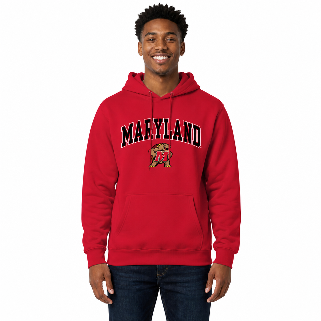 MARY Arch & Logo Gameday Hoodie - Red
