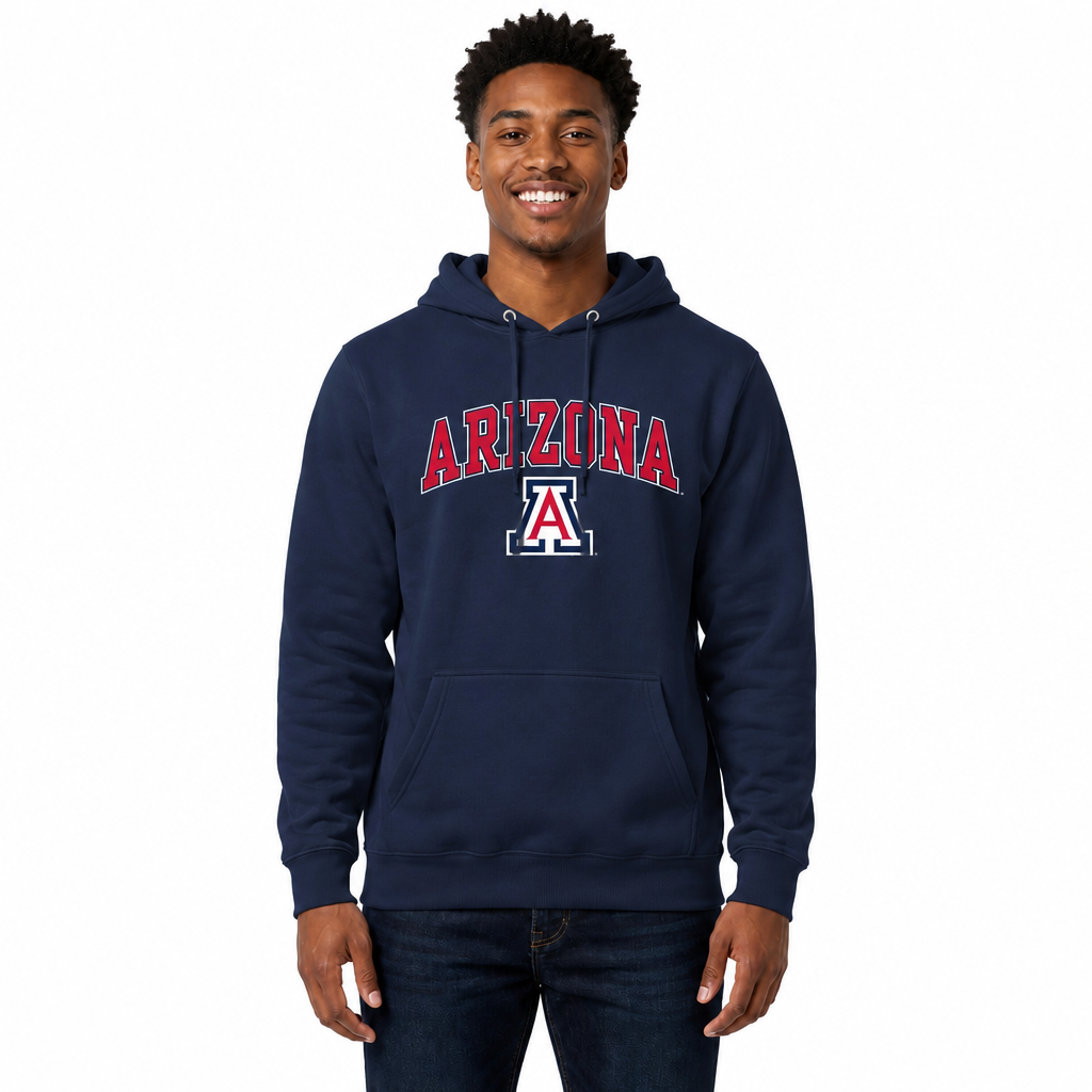 ARZ Arch & Logo Gameday Hoodie - Red