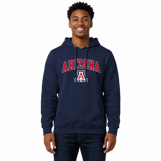 ARZ Arch & Logo Gameday Hoodie - Red