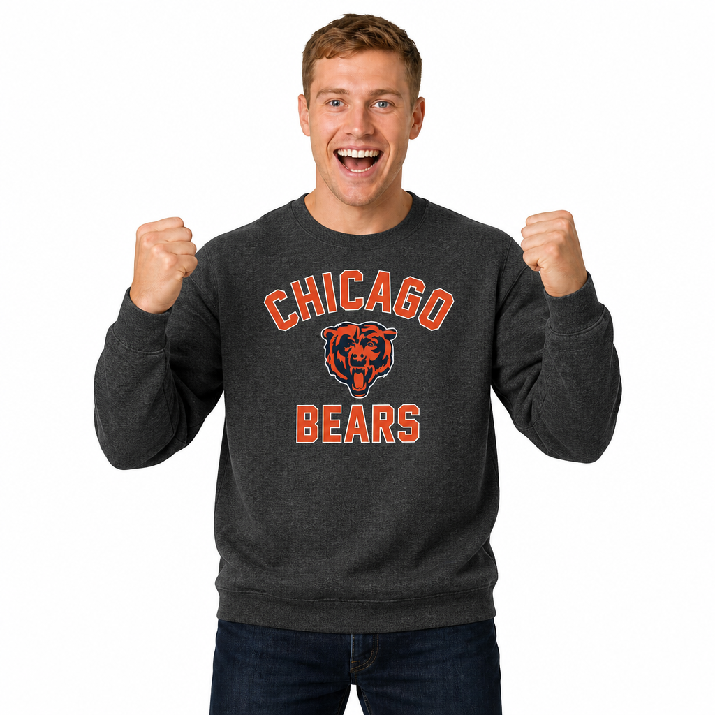 Chicago Bears NFL Crewneck Sweatshirt - Navy