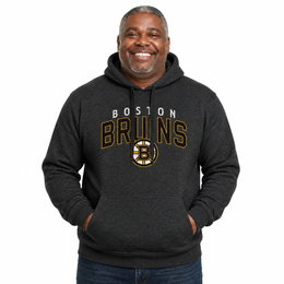 Boston Bruins Bruins Hoodie Fleece Sweatshirt for Men and Women - Black Heather