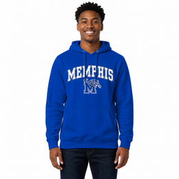 MEM Arch & Logo Gameday Hoodie - Royal