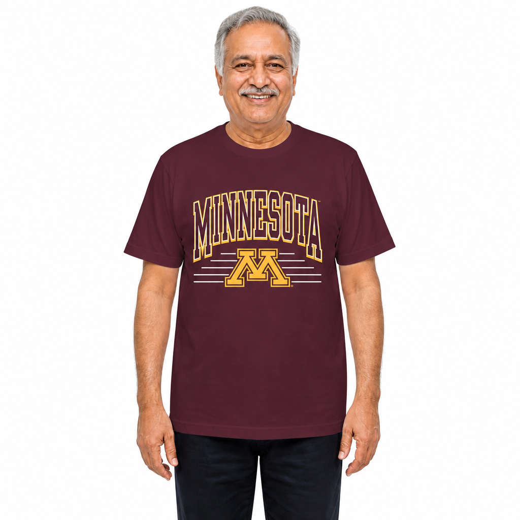 Minnesota Golden Gophers Minnesota Gophers NCAA Overtime Classics Unisex T-Shirt - Maroon