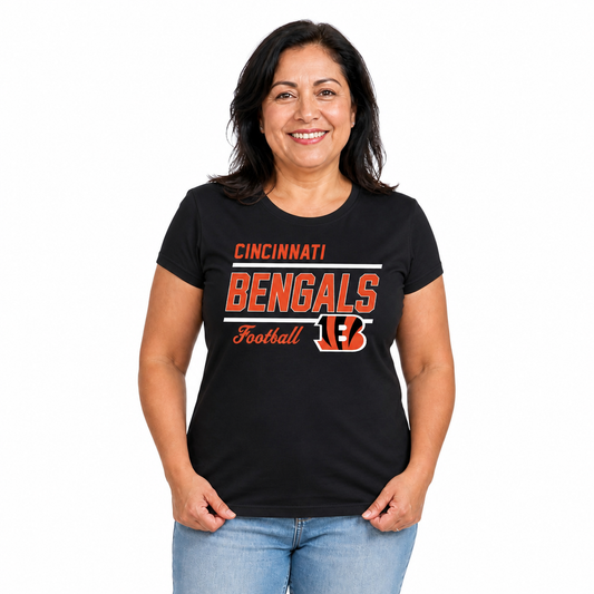 Cincinnati Bengals Bengals Women's NFL Gameday T-Shirt - Black