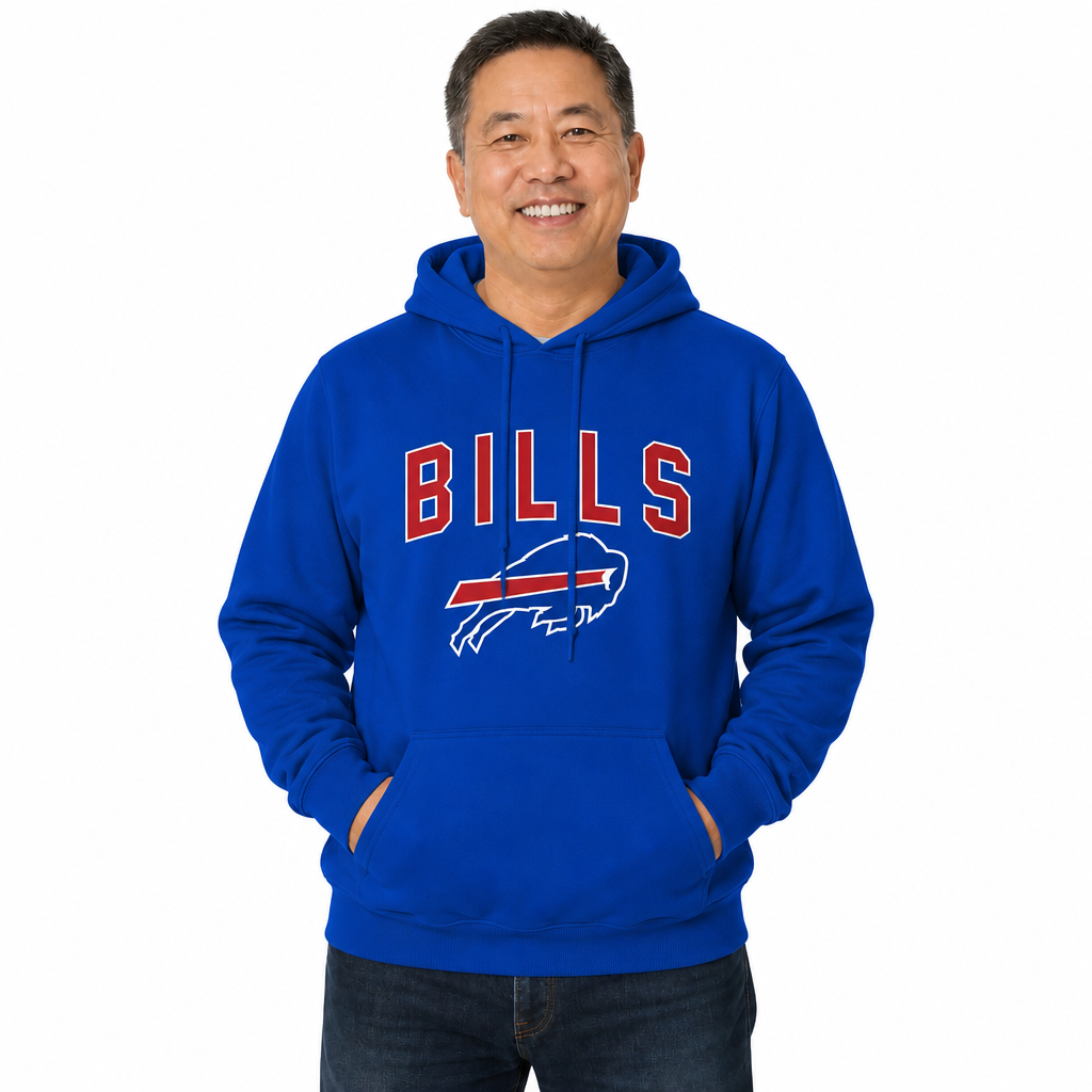 Buffalo Bills NFL Home Team Hoodie Sweatshirt - Royal
