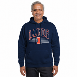 Illinois Fighting Illini NCAA Overtime Classics Hoodie - Navy