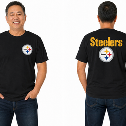 Pittsburgh Steelers NFL Final Countdown T-Shirt Men Women - Black