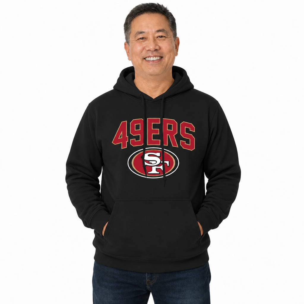 San Francisco 49ers NFL Home Team Hoodie Sweatshirt - Black