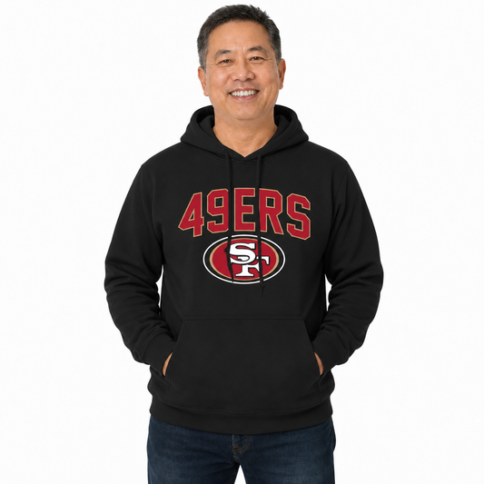 San Francisco 49ers NFL Home Team Hoodie Sweatshirt - Black