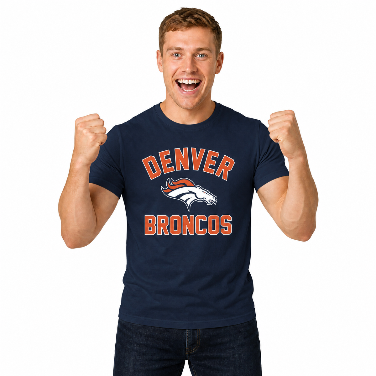 Denver Broncos NFL Gameday T-Shirt for Men and Women - Navy