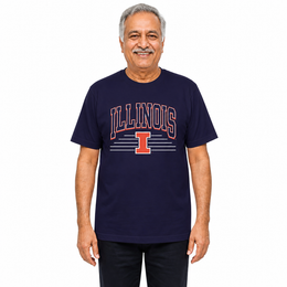 Illinois Fighting Illini NCAA Overtime Classics T-Shirt - Navy
