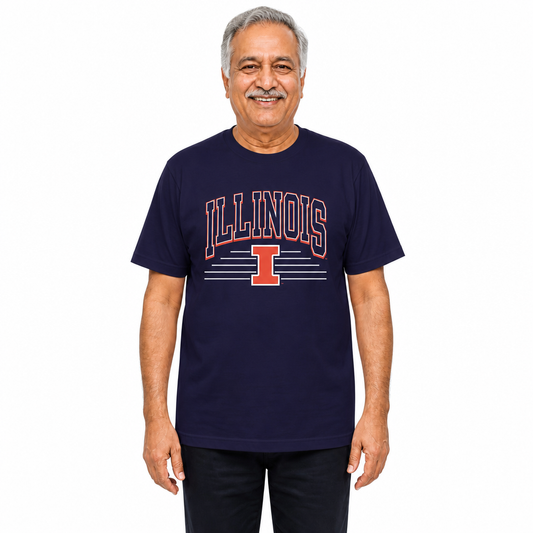 Illinois Fighting Illini NCAA Overtime Classics T-Shirt - Navy