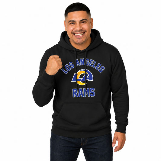 Los Angeles Rams Gameday Hoodie Pullover Sweatshirt - Black