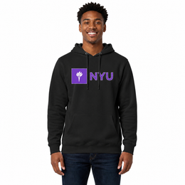 NYU Arch & Logo Gameday Hoodie - Black