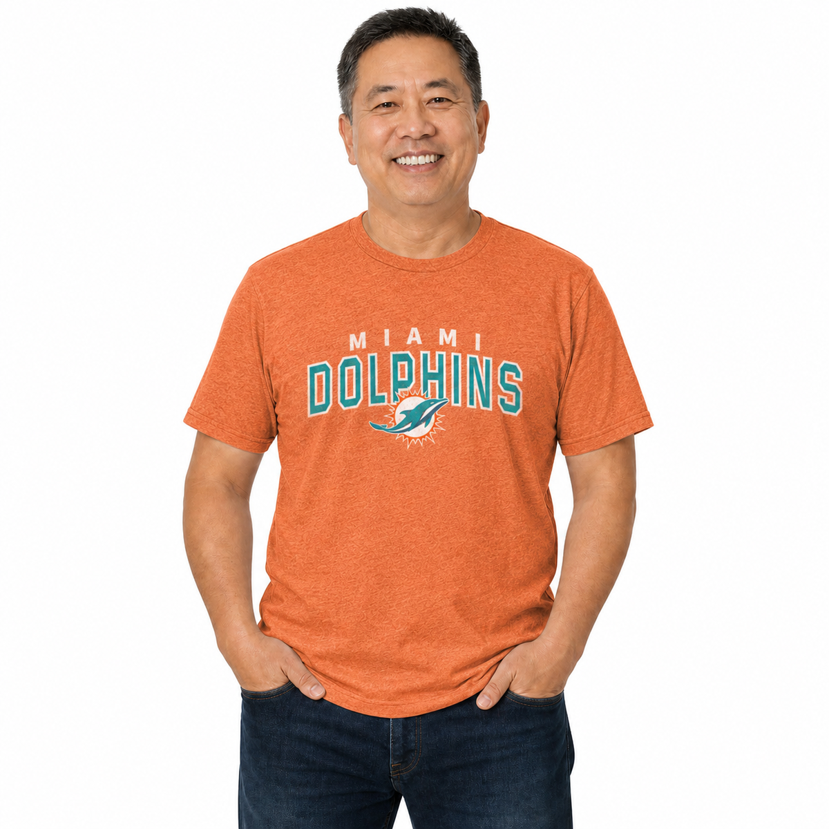 Miami Dolphins  Starting Fresh Tee - Orange