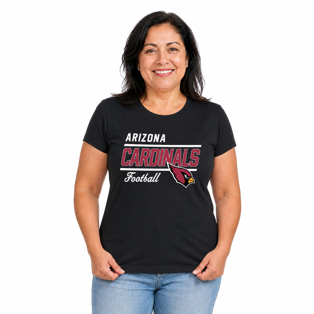 Arizona Cardinals Cardinals Women's NFL Gameday T-Shirt - Black
