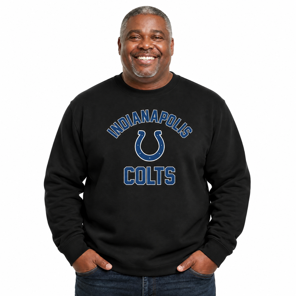 Indianapolis Colts NFL Adult Gameday Football Crewneck Sweatshirt - Royal